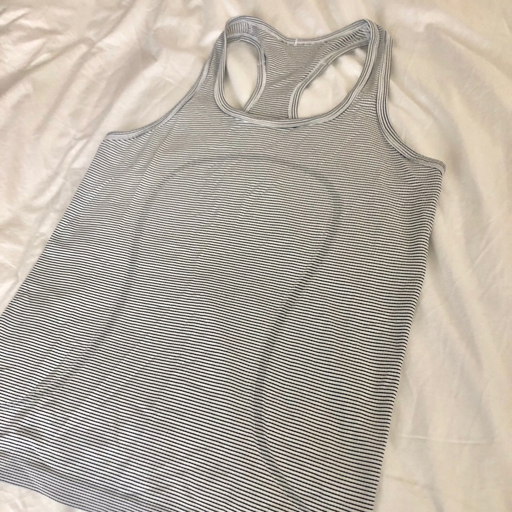 Stripped Lululemon Tank Top